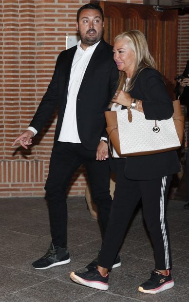 Bel&eacute;n Esteban y Miguel Macos en Madrid / GTRES