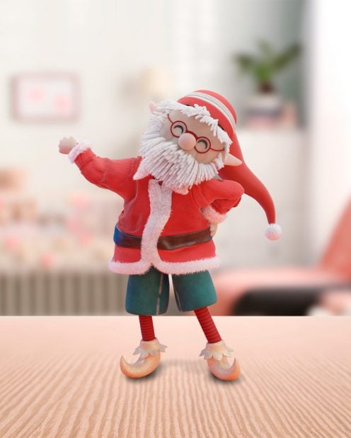 Mu&ntilde;eco de Pap&aacute; Noel / Mi duende m&aacute;gico 