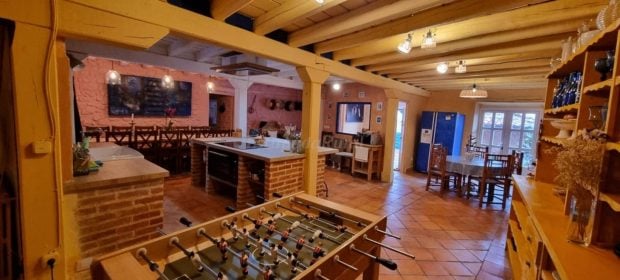 casa de lucia bose salon, casa de lucia bose segovia, casa azul
