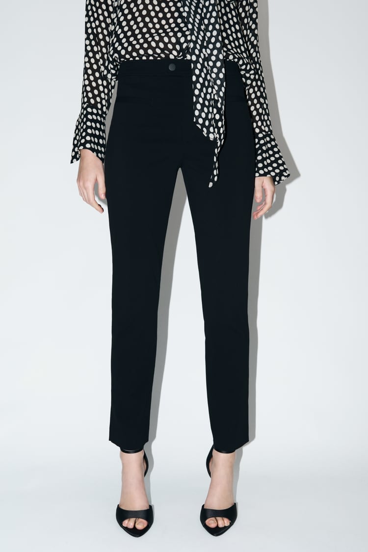 3 pantalones de Zara que hacen efecto vientre plano: los queremos