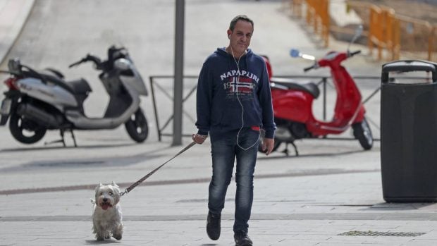 V&iacute;ctor Sandoval perro, V&iacute;ctor Sandoval Nou, V&iacute;ctor Sandoval muere mascota