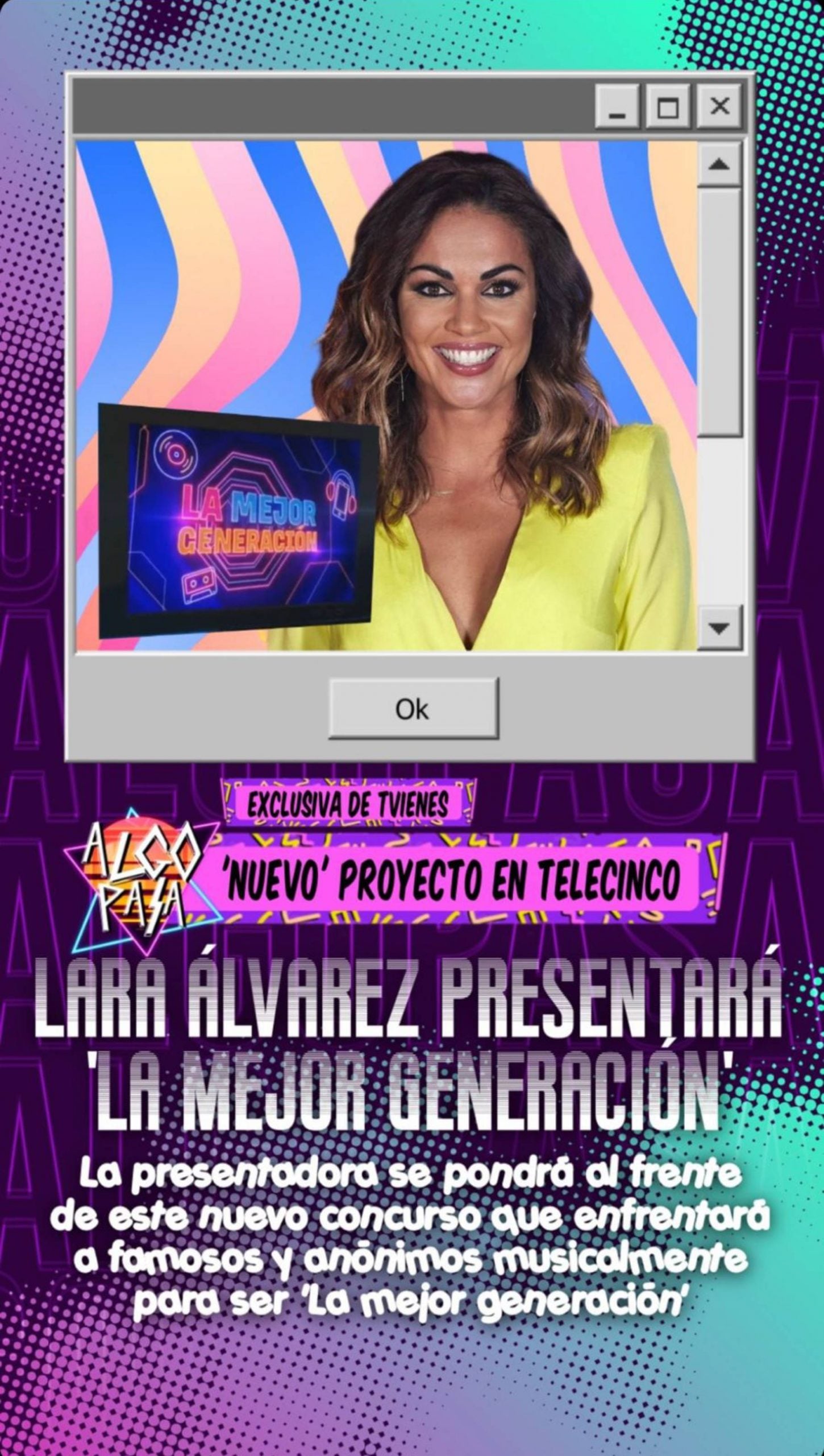 Stories de Instagram de Lara &Aacute;lvarez / Instagram