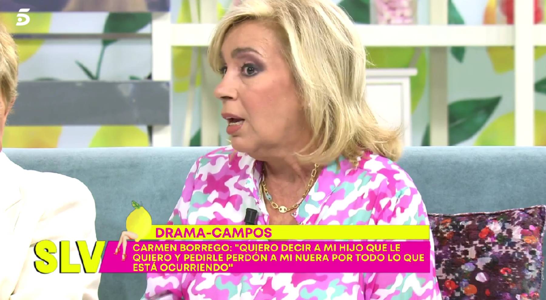 Carmen Borrego, encontronazo Carmen Borrego y consuegra, nieto Carmen Borrego