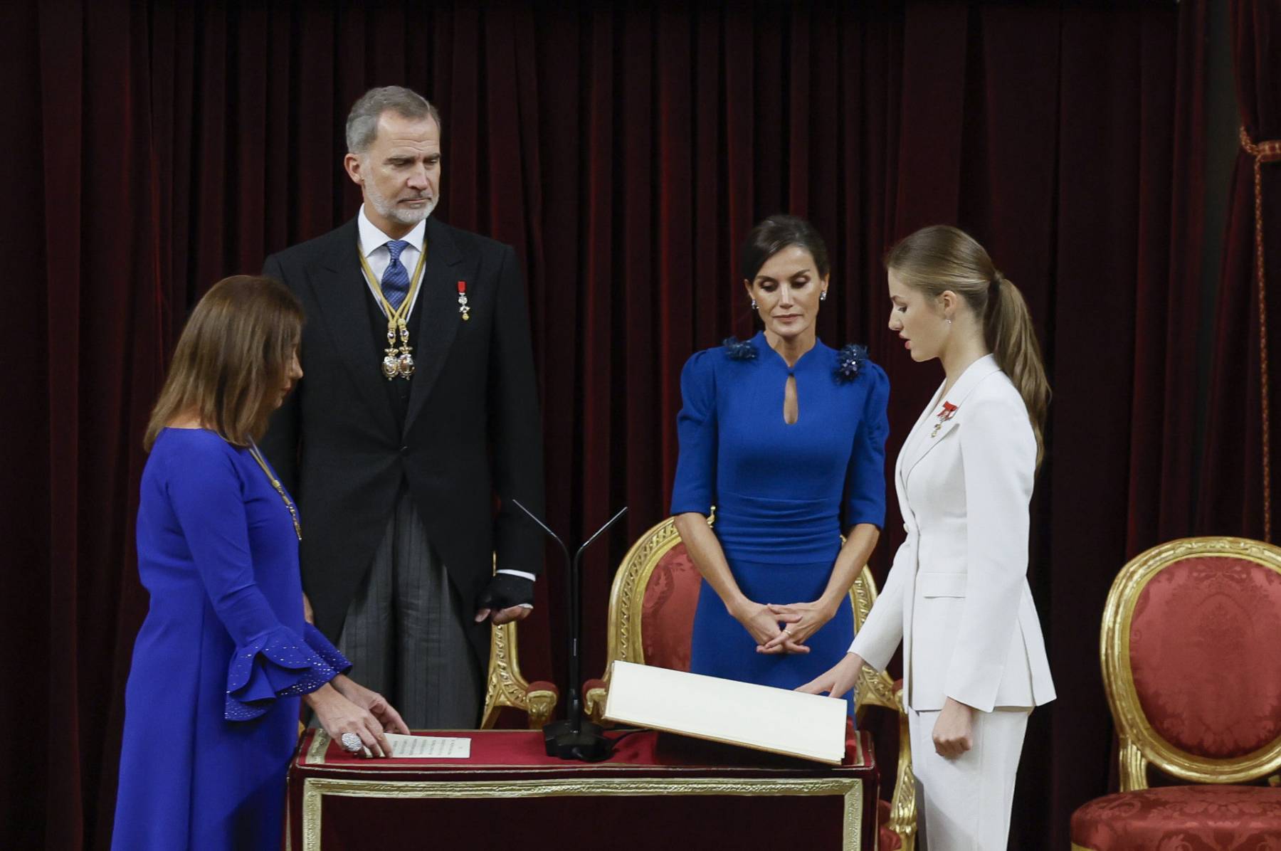princesa Leonor, constituci&oacute;n Leonor, Leonor Congreso Diputados 