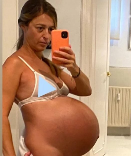 embarazo María Amores, María Amores operacion, María Amores hijos,