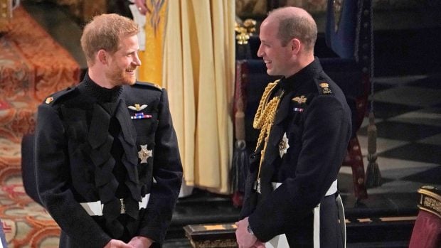 El pr&iacute;ncipe Guillermo, el pr&iacute;ncipe Harry