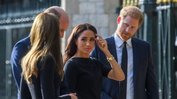 Meghan Markle, Pr&iacute;ncipes de Gales, tension familia real brit&aacute;nica, pr&iacute;ncipe harry