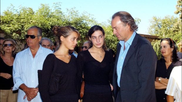 Bert&iacute;n Osborne, hijas, funeral, Sandra Domecq/Gtres