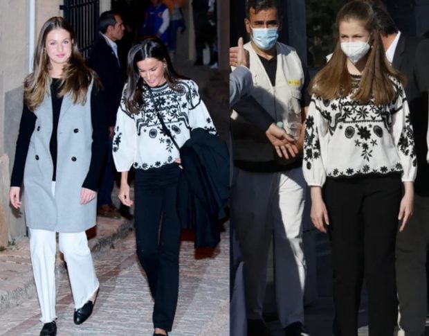 Letizia, ropa Letizia, princesa Leonor,