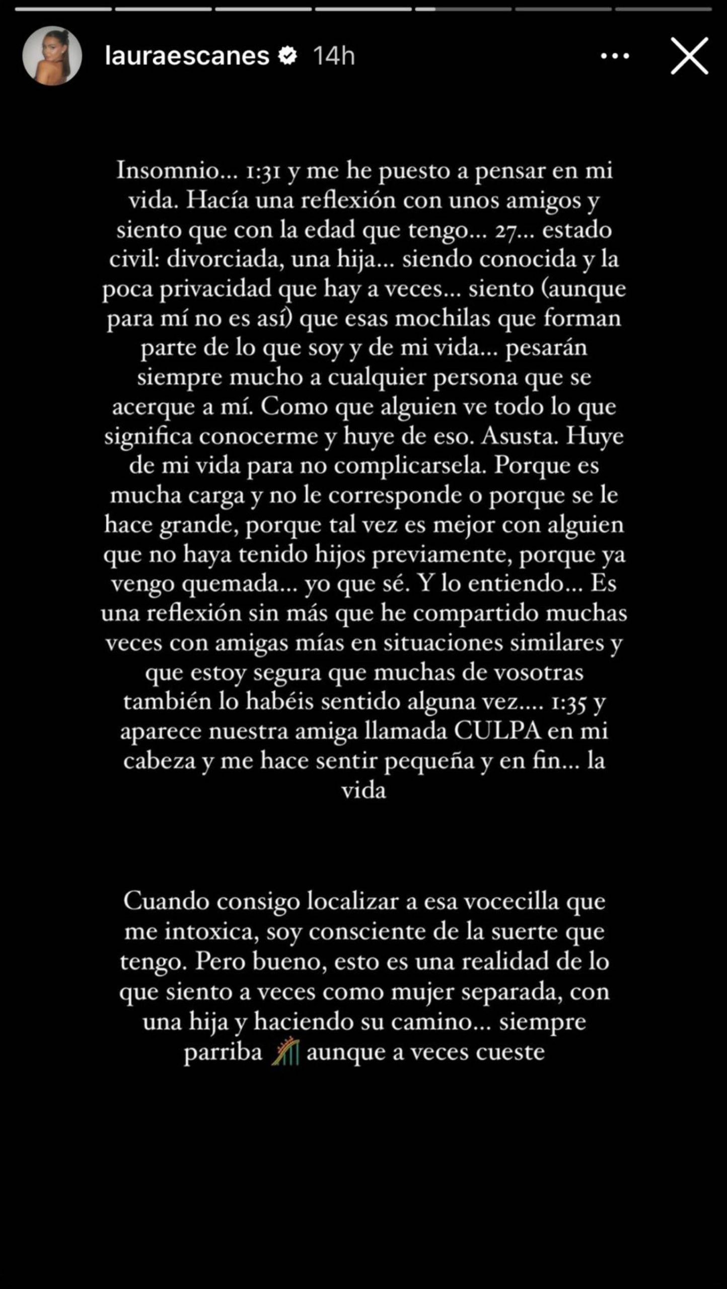 Laura Escanes, ruptura Laura Escanes &Aacute;lvaro, &Aacute;lvaro de Luna, Escanes
