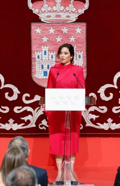 Isabel D&iacute;az Ayuso en el acto homenaje a la Constituci&oacute;n celebrado en Madrid/ Gtres