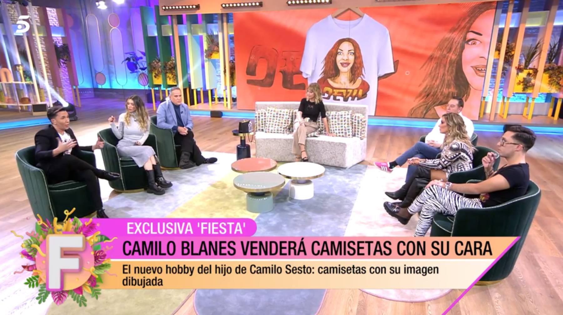 Camilo Blanes, Sheila Devil, ingreso Camilo Blanes, camisetas Camilo Blanes