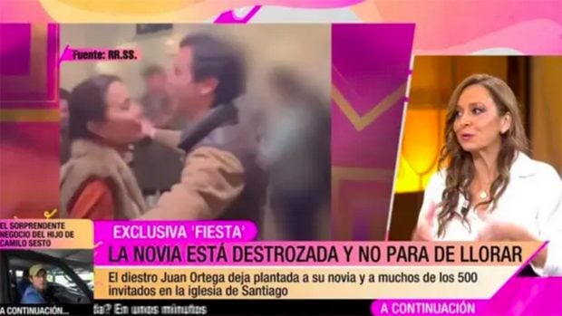 Novia plantada altar, Juan Ortega boda