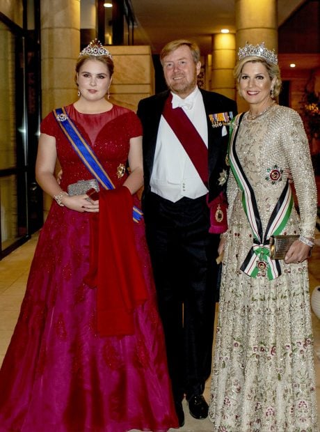 Amalia de Holanda tiara, Amalia Jordania