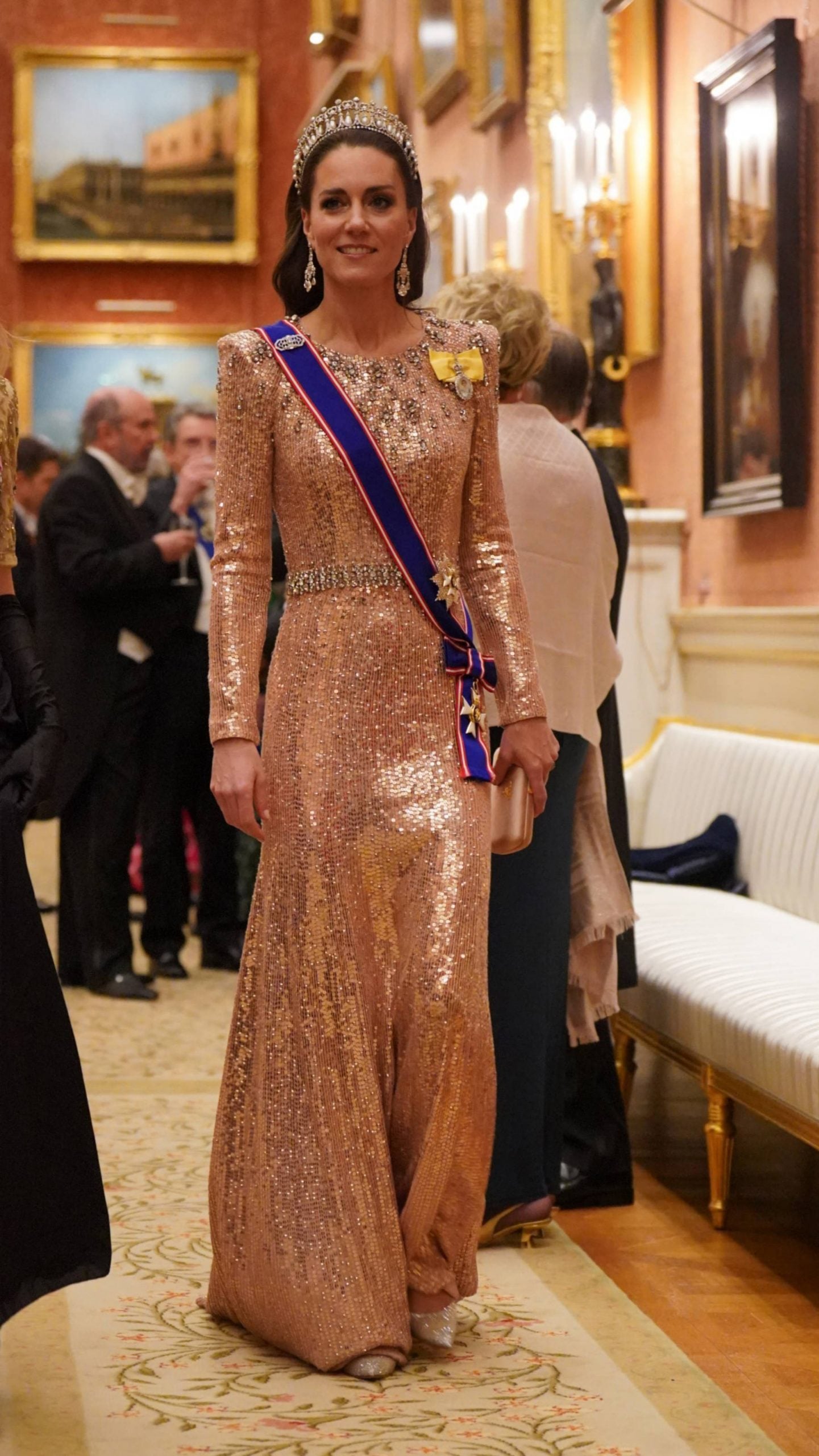 princesa Catalina, Rey Carlos, recepción Navidad Buckingham, racismo casa real