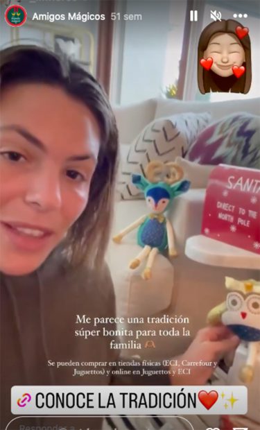 Laura Matamoros pertenece a la familia de Mi duende m&aacute;gico / Redes sociales