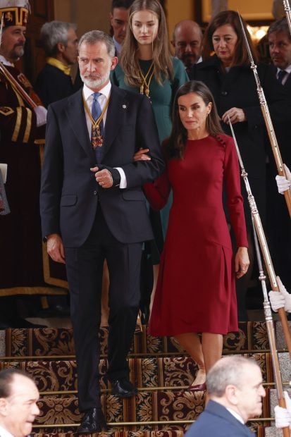 Sus Majestades, Leonor, Letizia, Felipe VI, infanta Sof&iacute;a
