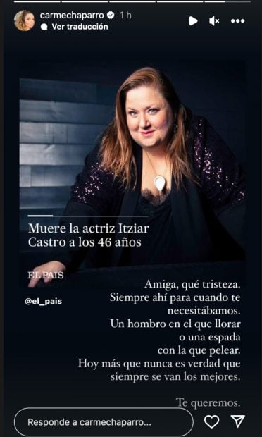 muere Itziar Castro, de que ha muerto Itziar Castro, lipedemia Itziar Castro
