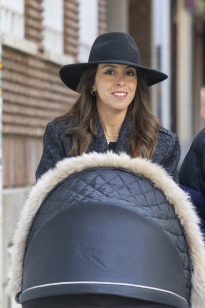 Elena Hormigos, carro hijo Santiago Pedraz