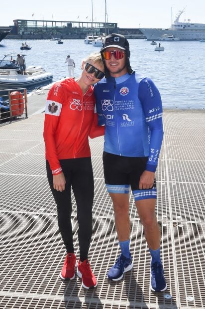 Charlene de M&oacute;naco, Gareth Wittstock