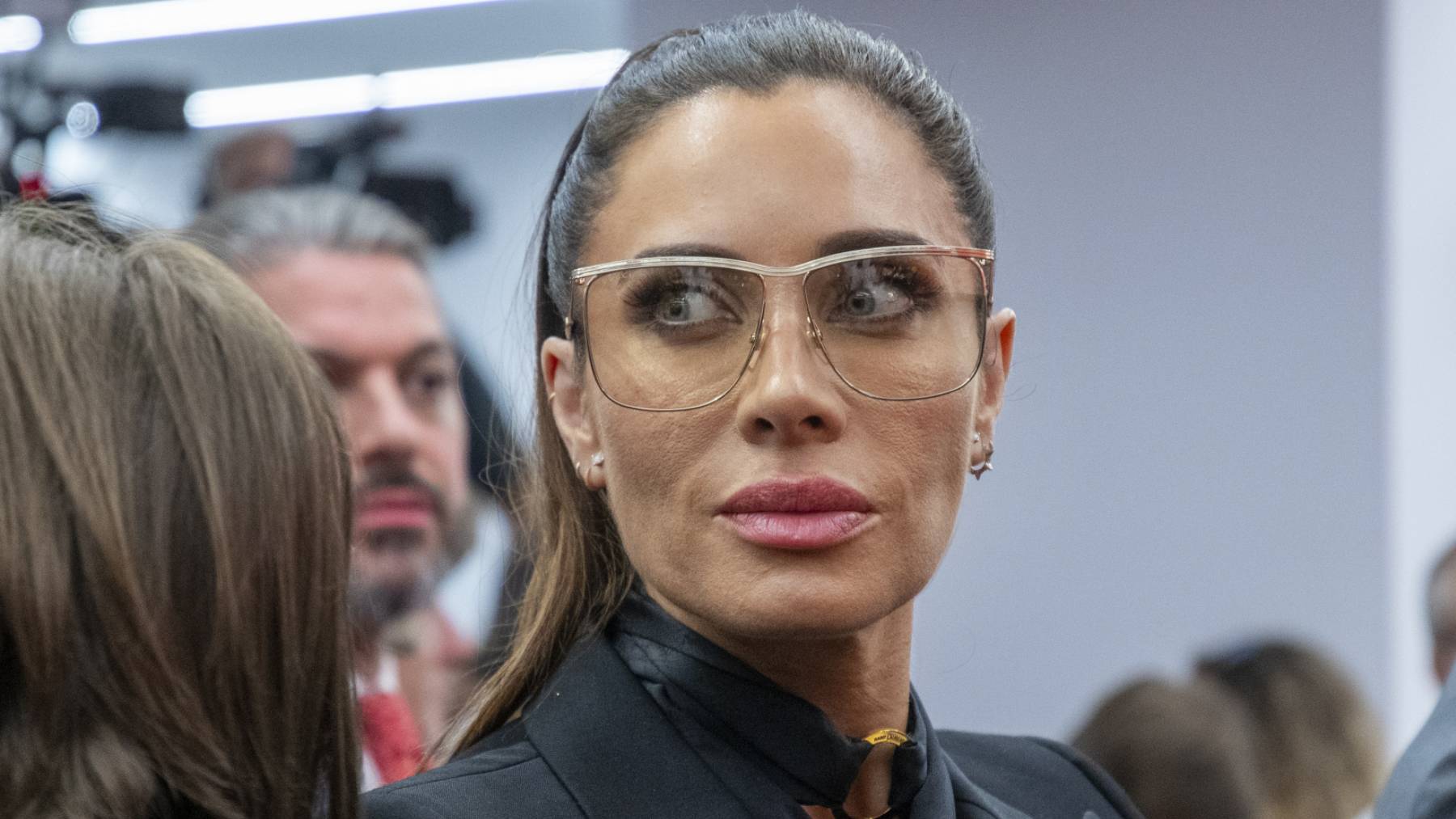 Pilar Rubio en la presentación de Sergio Ramos con el Sevilla FC / Gtres