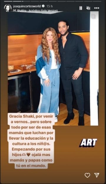 Joaqu&iacute;n Cort&eacute;s, Joaqu&iacute;n Cort&eacute;s shakira, Joaqu&iacute;n Cort&eacute;s gira, Joaqu&iacute;n Cort&eacute;s esencia,