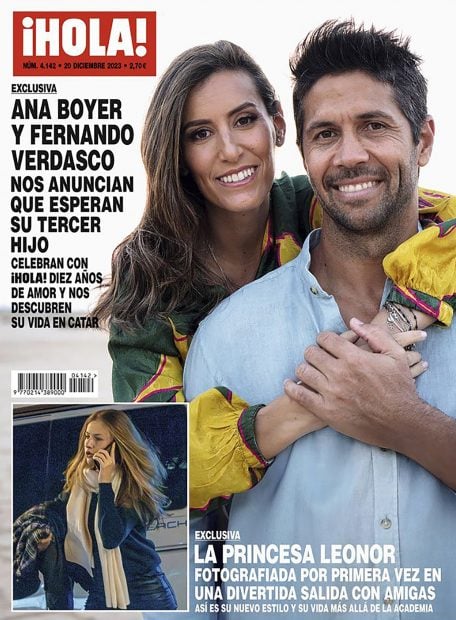 Princesa Leonor, Ana Boyer embarazo