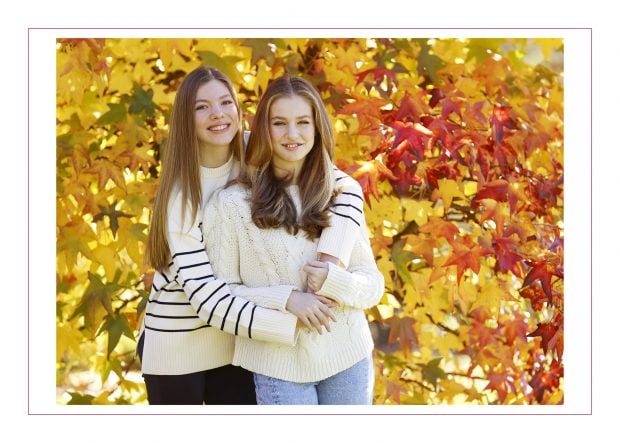 Leonor, Sof&iacute;a, Navidad