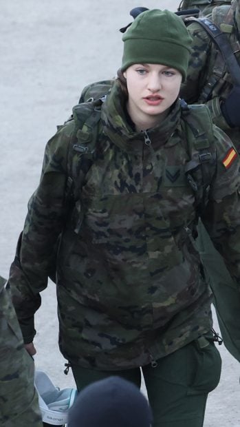 Princesa Leonor, Candanch&uacute;, Ast&uacute;n, esqu&iacute;