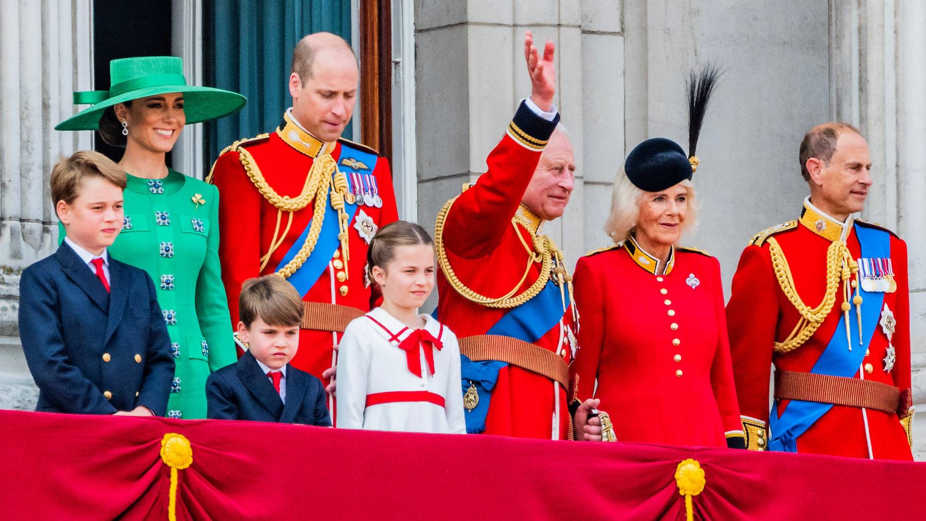 La Familia Real británica en un acto oficial / Gtres