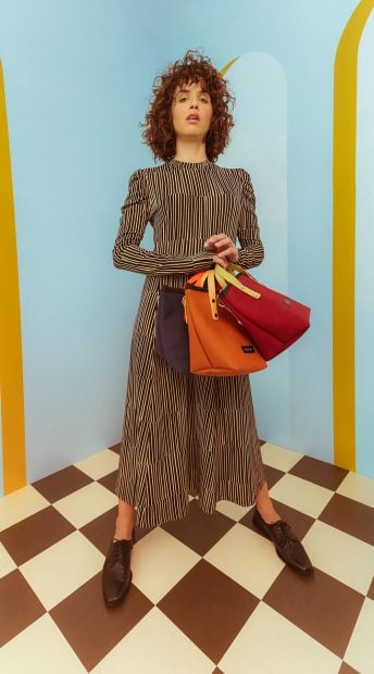 Vestido a rayas skfk / Cedida