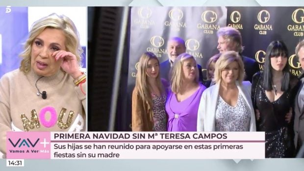 Navidad Campos, Carmen Borrego, Terelu Campos