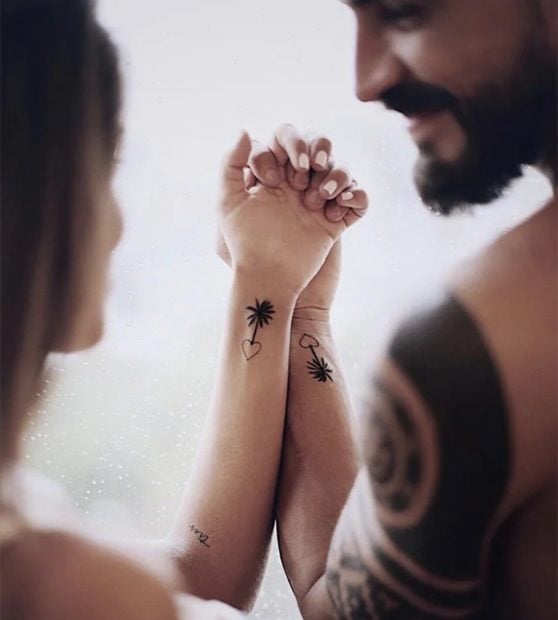 Violeta embarazo, Violeta y Fabbio, Violeta tatuajes