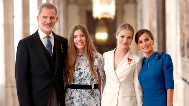 casa real espa&ntilde;ola, felicitaci&oacute;n navide&ntilde;a