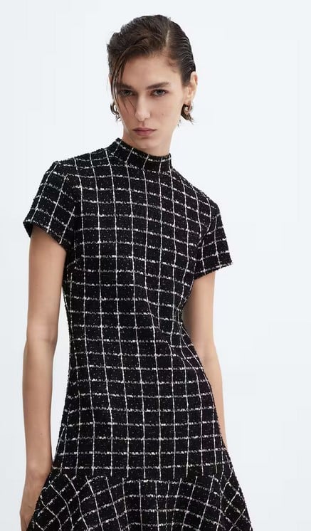 El vestido m&aacute;s trendy de Mango que van a agotar todas las famosas: es c&oacute;modo y har&aacute; que tu look sea de lo m&aacute;s sofisticado