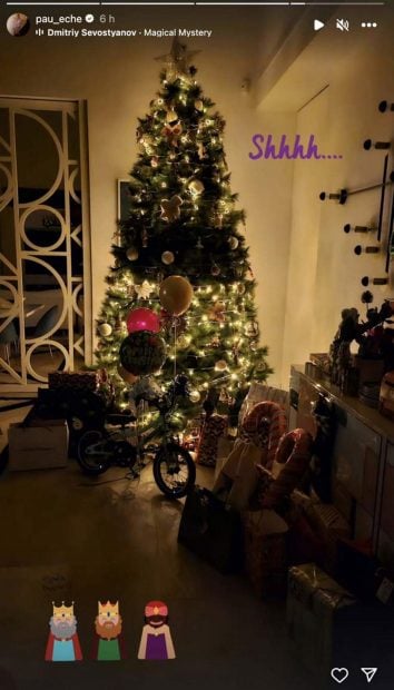 Paula Echevarría, Paula Echevarría reyes magos, Paula Echevarría regalos, Paula Echevarría navidad,