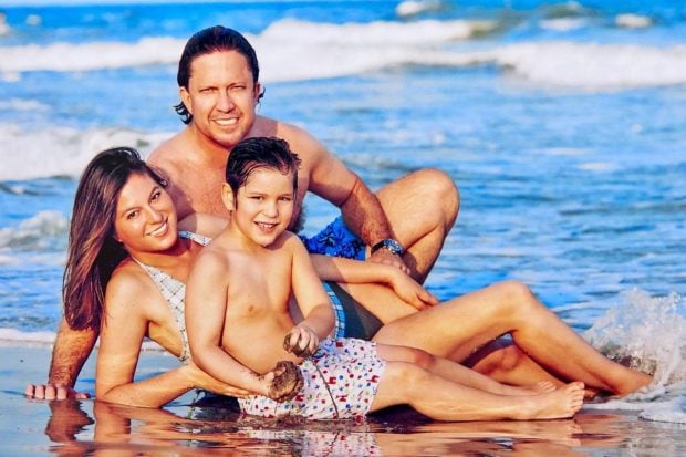 Julio Iglesias nietos, Alejandro Altaba hijo Chabeli, primog&eacute;nito Chabeli Iglesias