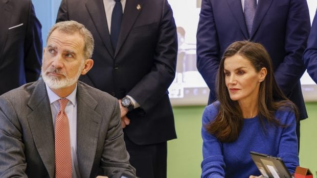 Reyes, Felipe, Letizia, Le&oacute;n, princesa Leonor