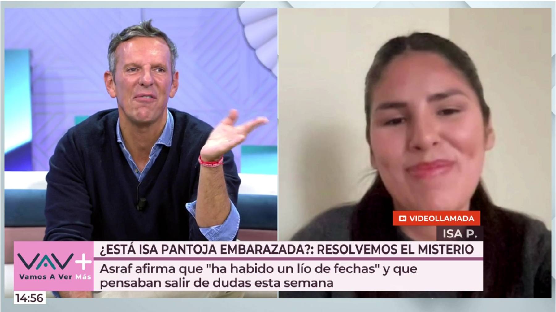Isa Pantoja, Isa Pantoja Asraf, embarazo Isa Pantoja