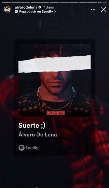 &Aacute;lvaro de Luna suerte, letra canci&oacute;n &Aacute;lvaro de Luna, &Aacute;lvaro de Luna ruptura, &Aacute;lvaro de Luna y Laura Escanes