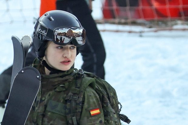 Leonor adiestramiento, Leonor militar, Leonor Academia Militar, Leonor Zaragoza