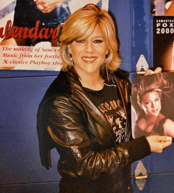 Samantha Fox detenida, Samantha Fox borracha, Samantha Fox avi&oacute;n, Samantha Fox pelea