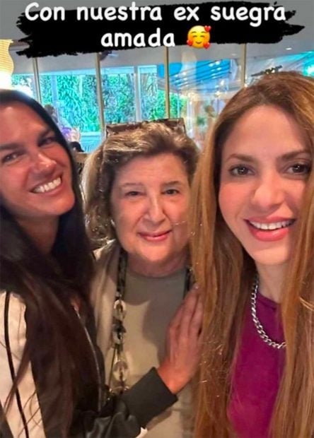 Shakira, fotograf&iacute;a Shakira ex suegra