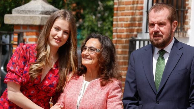 Reina Letizia, Leonor, Jes&uacute;s Ortiz