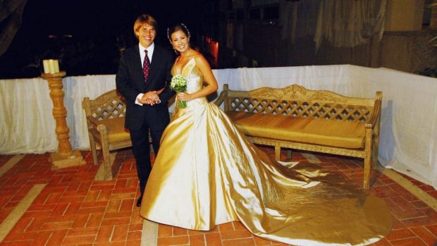 Manuel D&iacute;az y Virginia Troconis