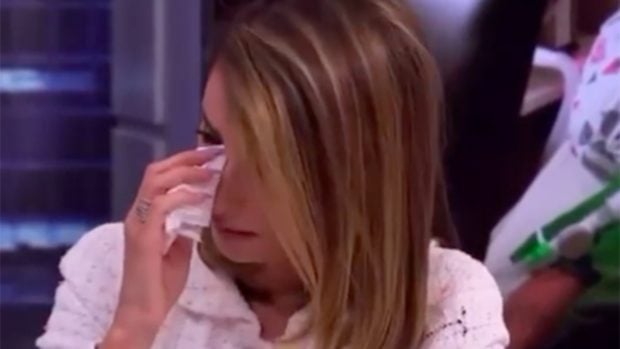 Penélope Cruz, Penélope Cruz llorando