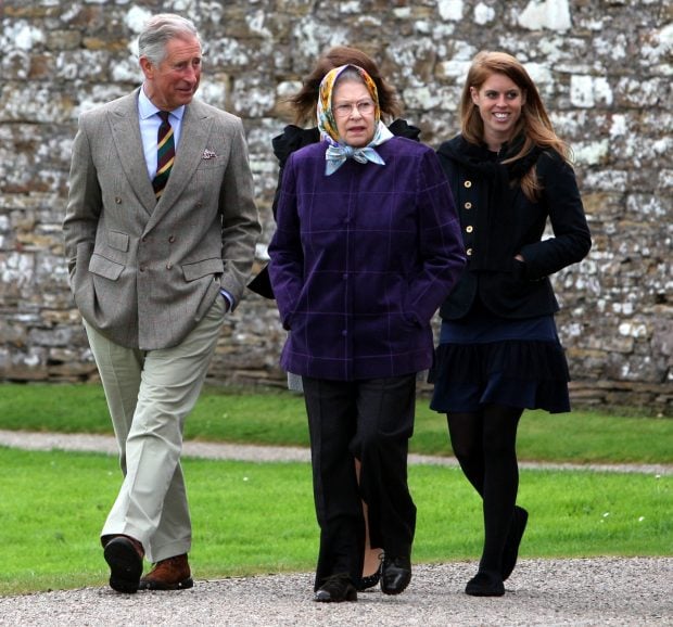 Princesa Ana, Rey Carlos, Reina Isabel, c&aacute;ncer