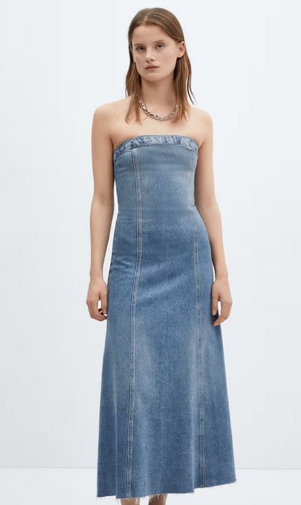 El vestido vaquero de Mango que s&oacute;lo cuesta 50 euros y es comod&iacute;simo