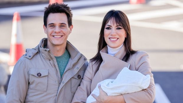 Christian G&aacute;lvez y Patricia Pardo, hijo Christian G&aacute;lvez, bautizo hijo Christian G&aacute;lvez, Patricia Pardo embarazo