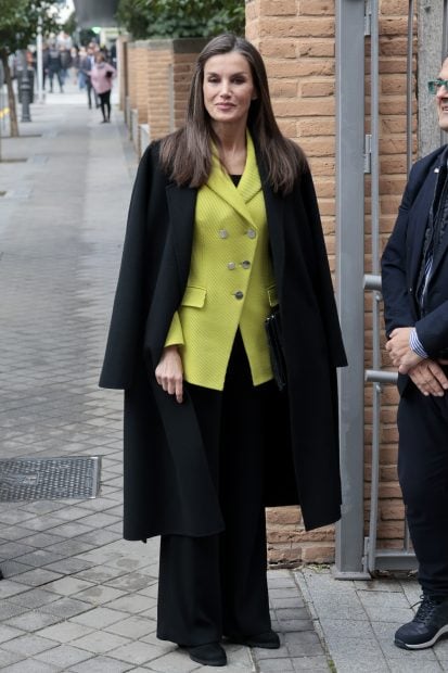 Reina Letizia, chaqueta verde
